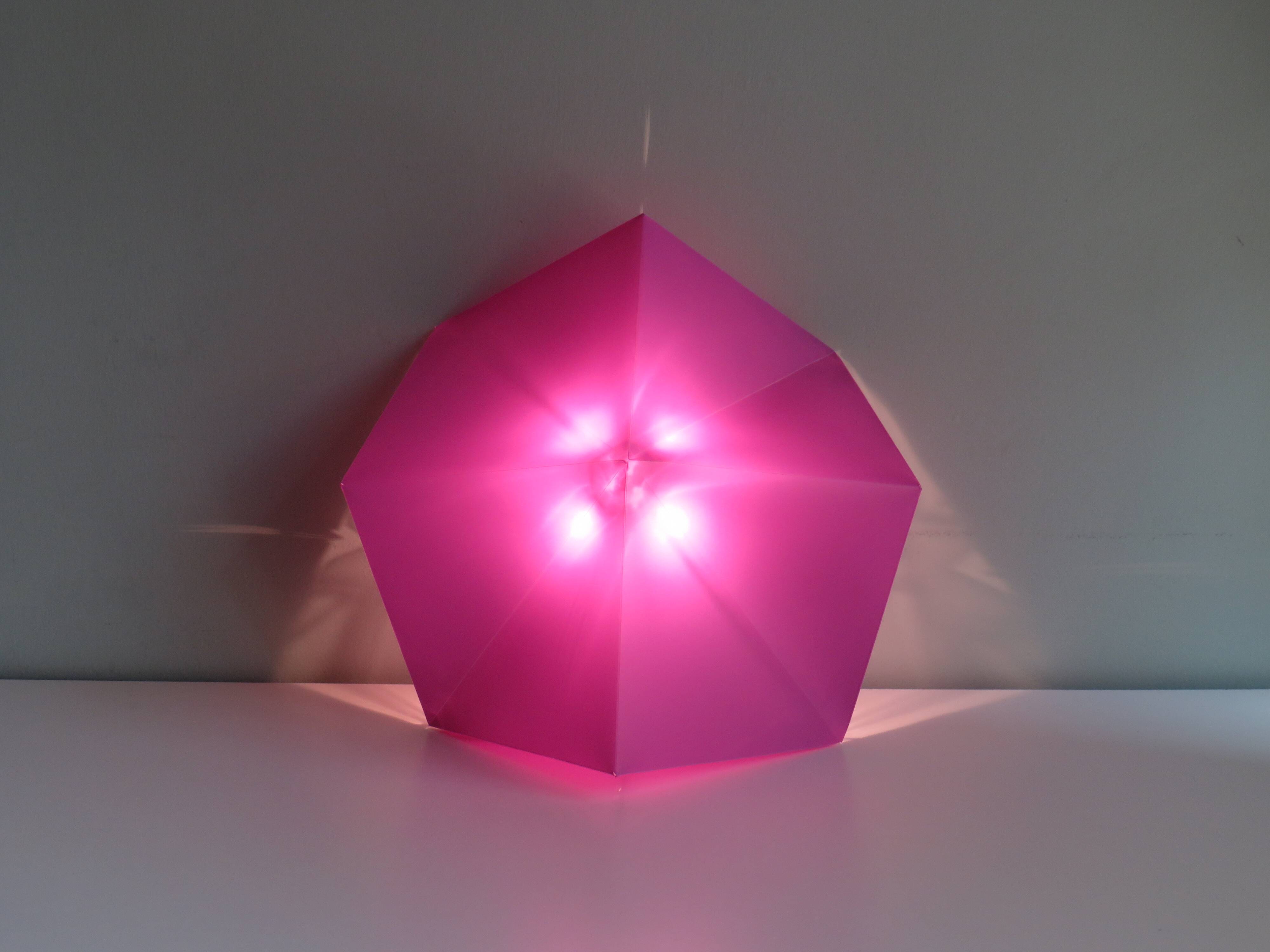 Plastic ceiling lamp Atlas 24 by Woja, Netherlands 1960-1970