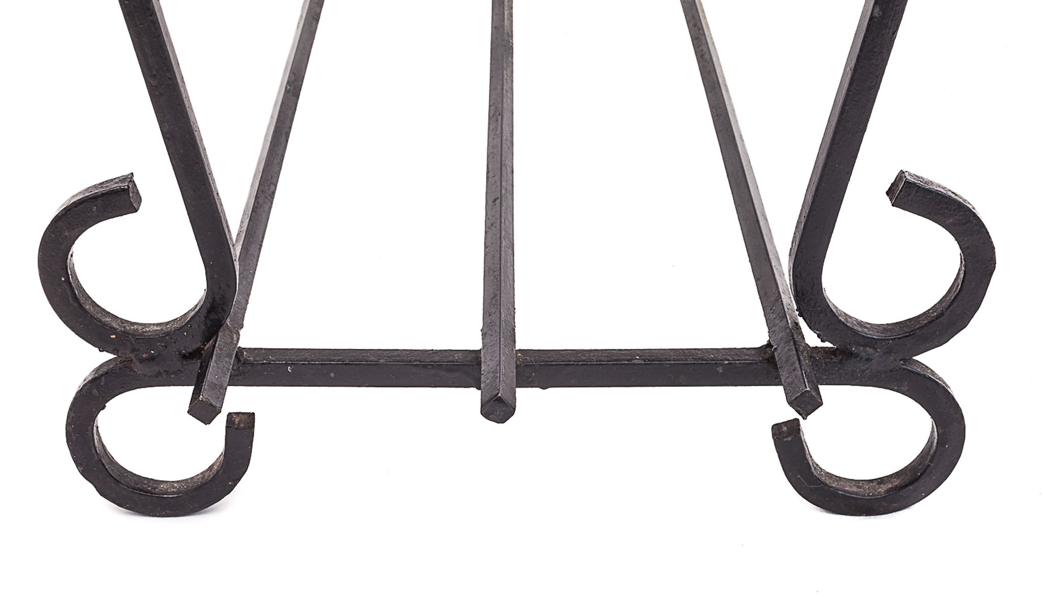 Table basse moderniste, teck et céramique, 1950