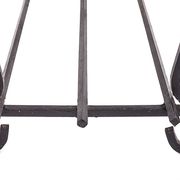 Table basse moderniste, teck et céramique, 1950