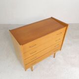 Vintage chest of drawers with 4 drawers, 1960s