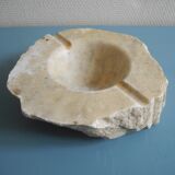 Large antique alabaster ashtray retro vintage decor alabaster ashtray