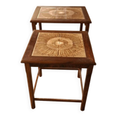 Scandinavian nesting tables