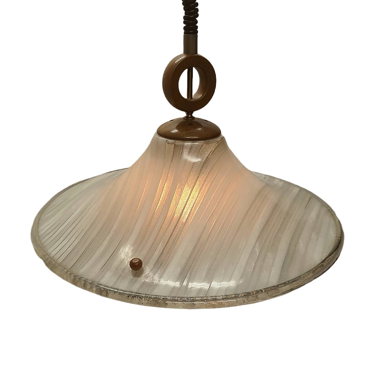 Vintage German Kristallux Design Pendant Lamp, 1970s