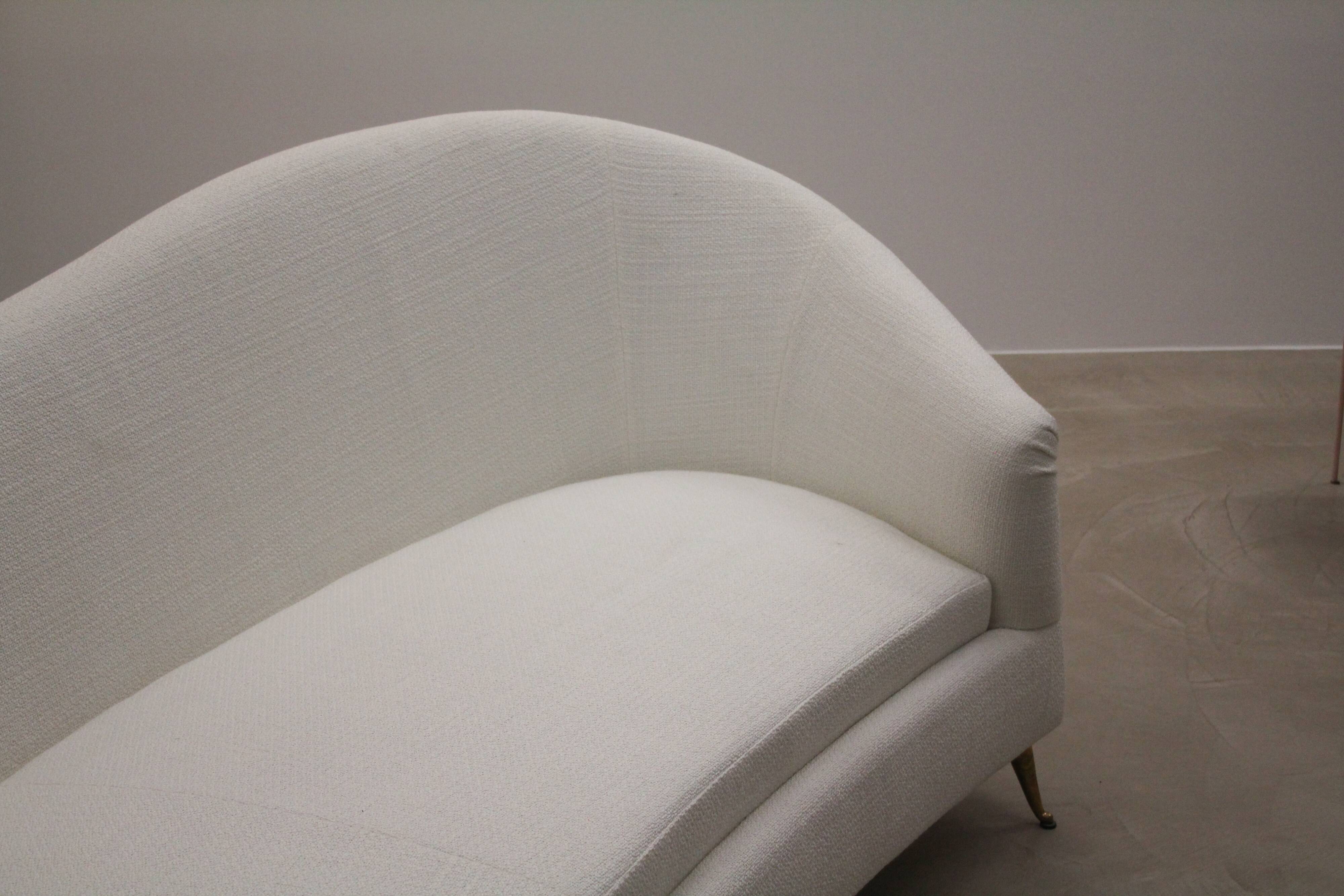 White italian sofa
