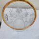 Champagne crystal bucket signed etzel Lorraine