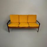 Scandinavian Bench In Rosewood By Grete Jalk For Poul Jeppersen Model PJ563 Circa 1968