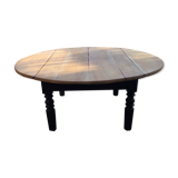 Low table with folding extensioncords