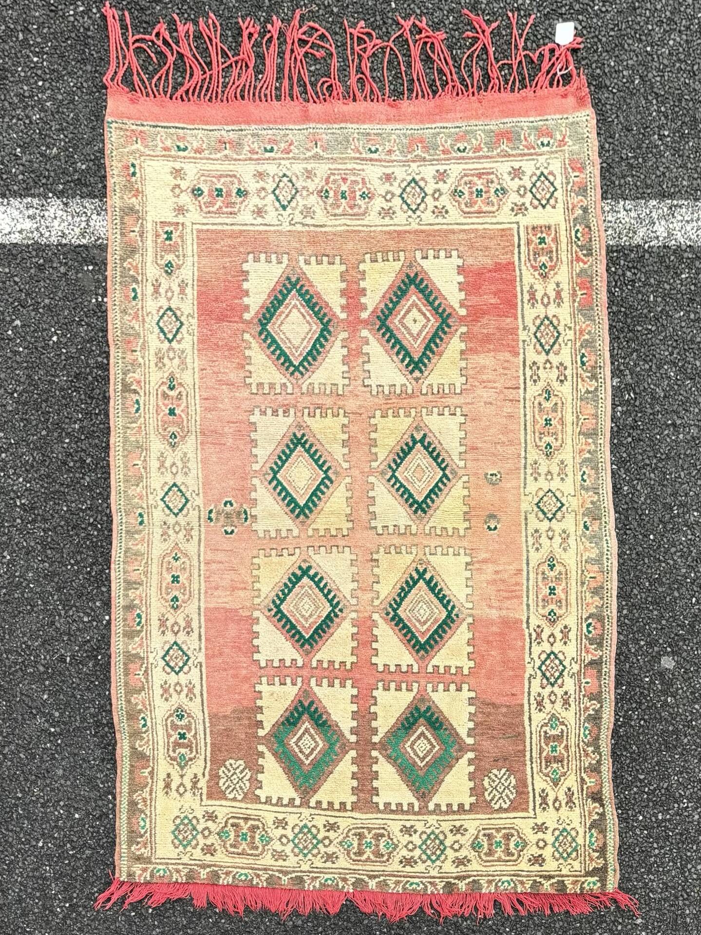 Petit tapis berbère boujad