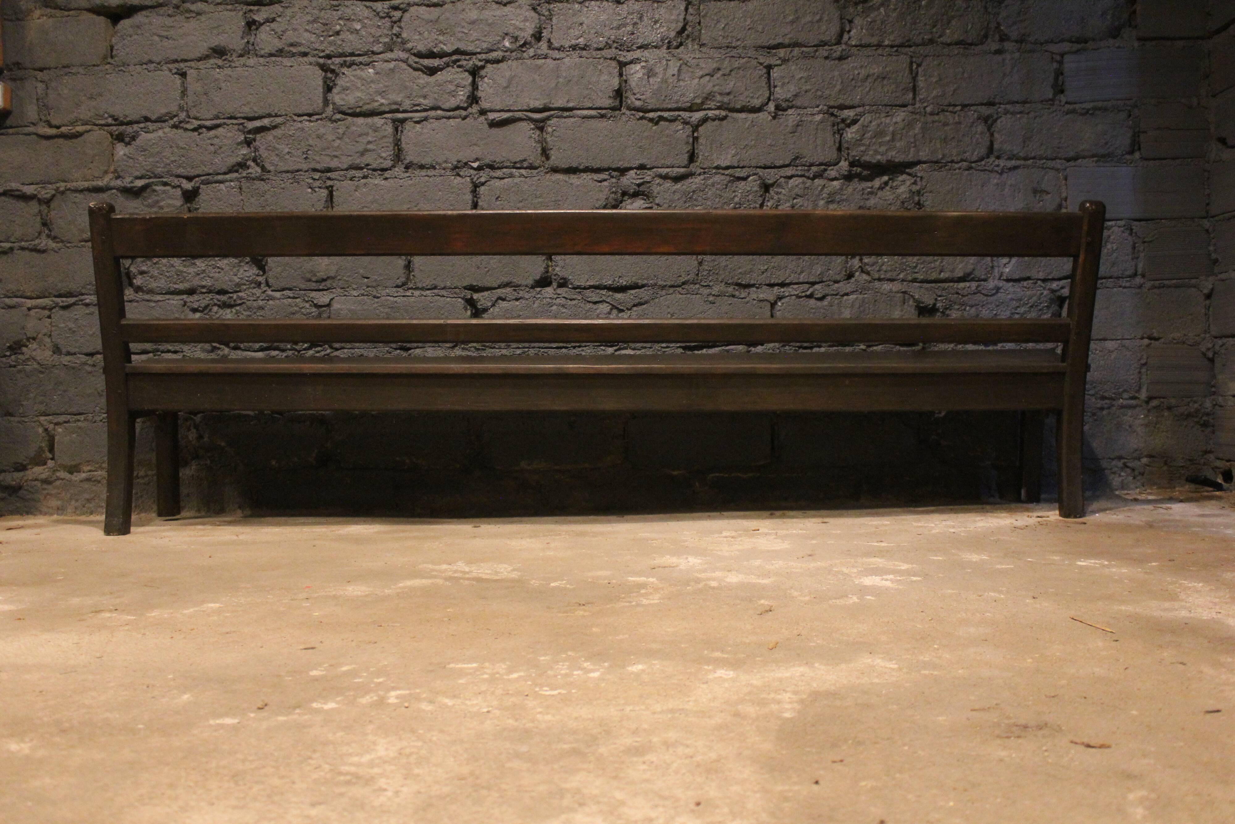 Pair of monastery benches