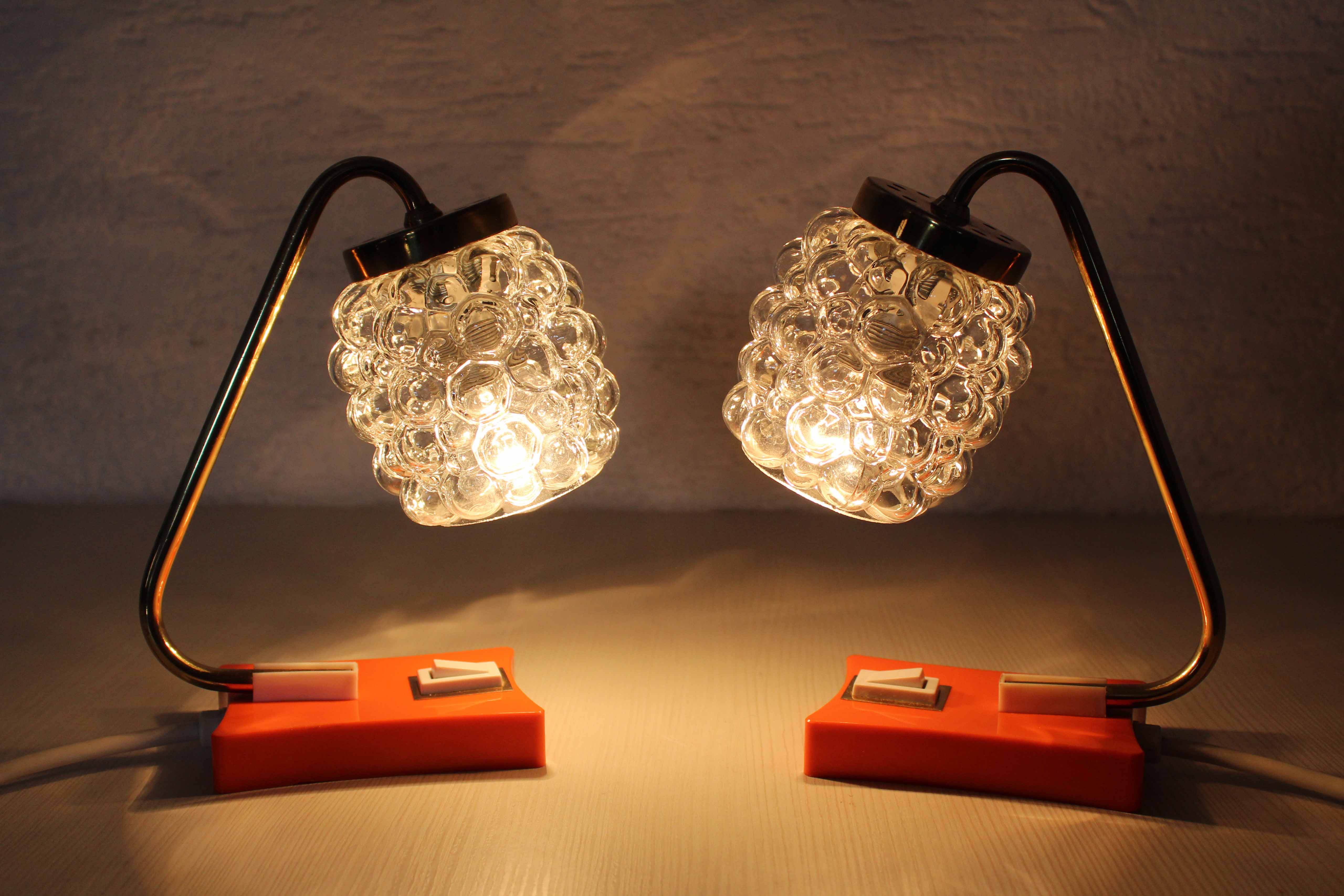 Paire de lampes de chevets