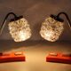Paire de lampes de chevets