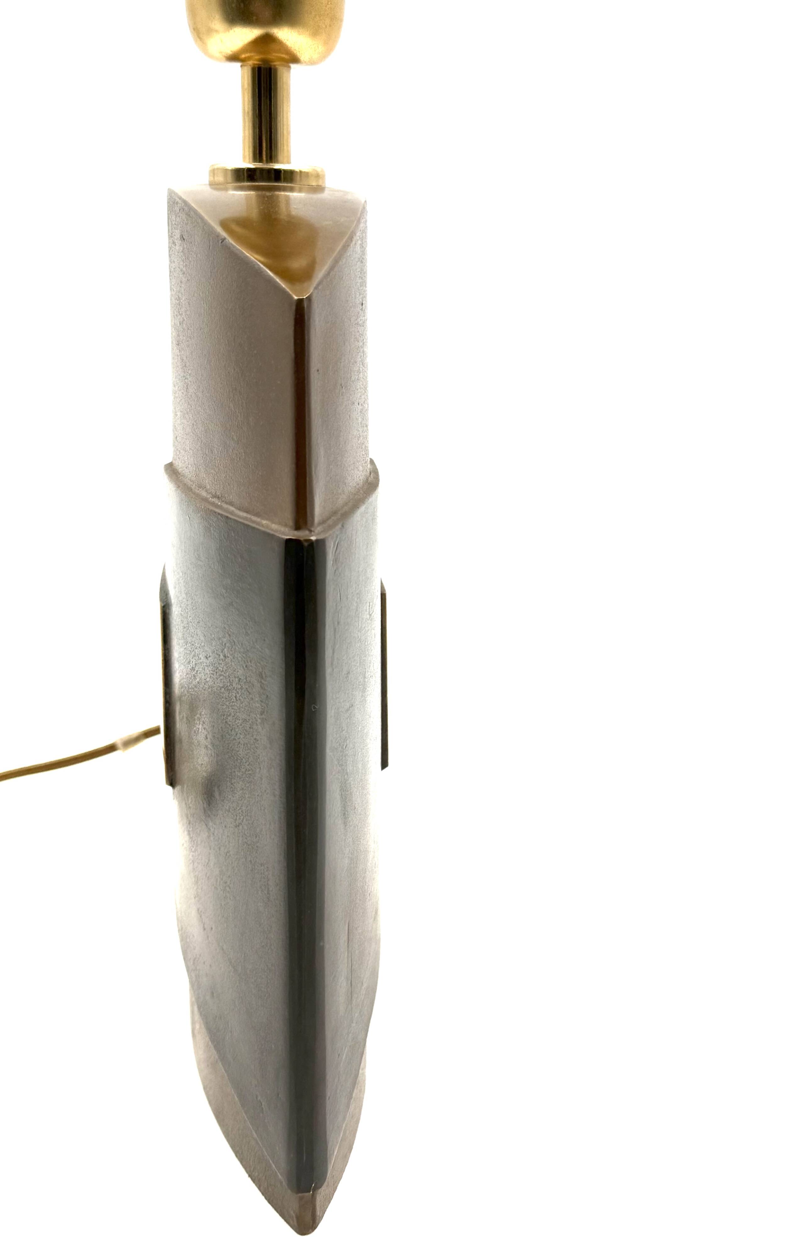 Esa Fedrigolli, Hollywood Regency table lamp, Italy 1970s