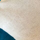 Coussin Lin et coton crochet