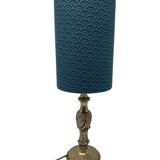 Bedside lamp with brass base