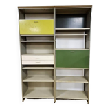 Vintage metal cabinet 5600 A.R. Cordemeijer Gispen 1960