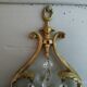 Bronze and stamps sconce