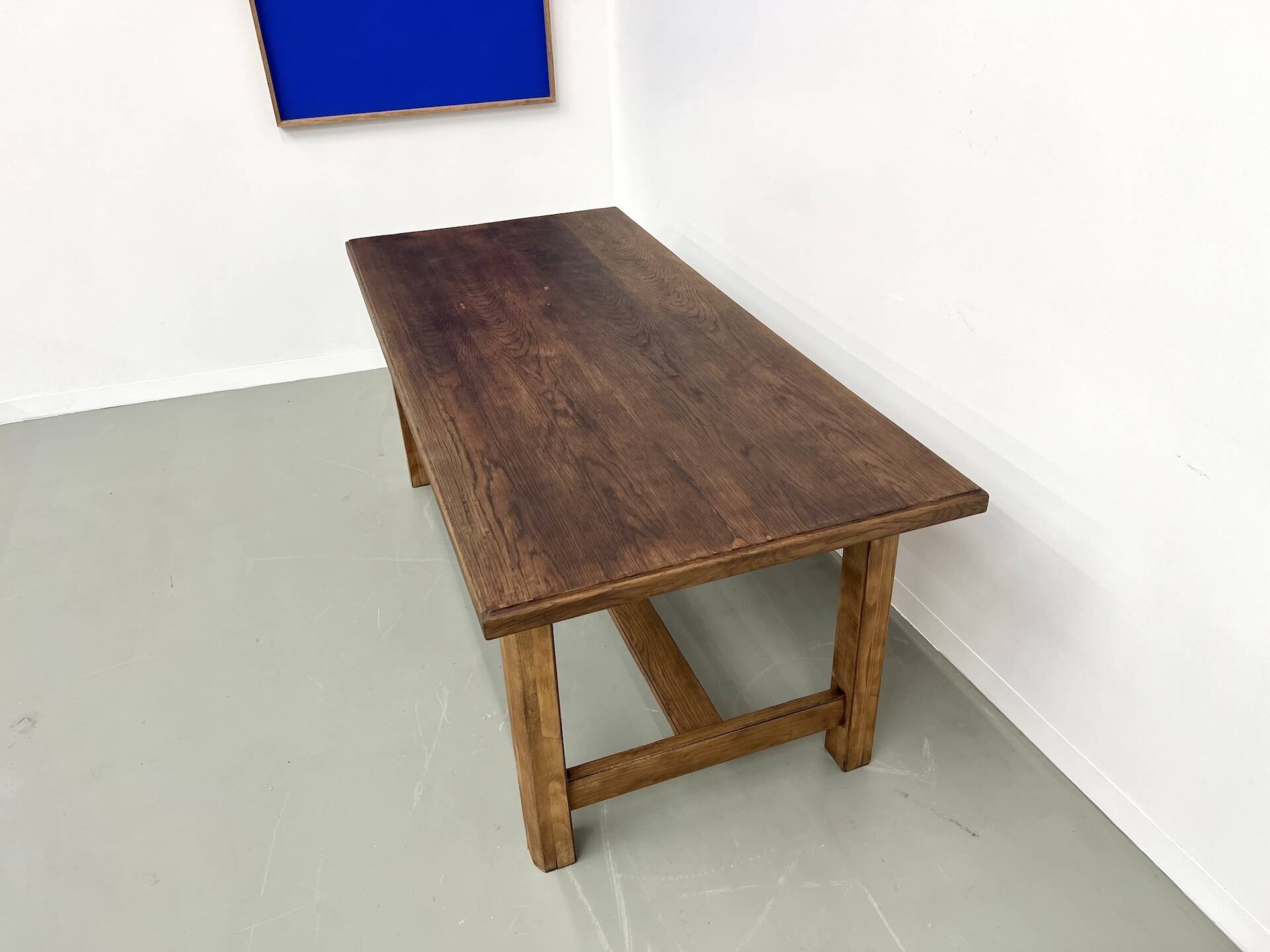 Table de ferme "campagne" en chêne