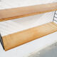 Vintage pinewood book shelves