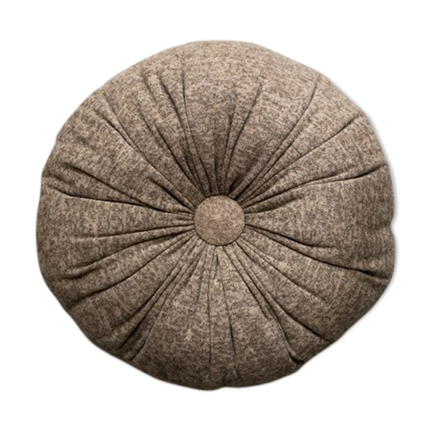 Round cotton cushion