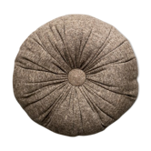Round cotton cushion
