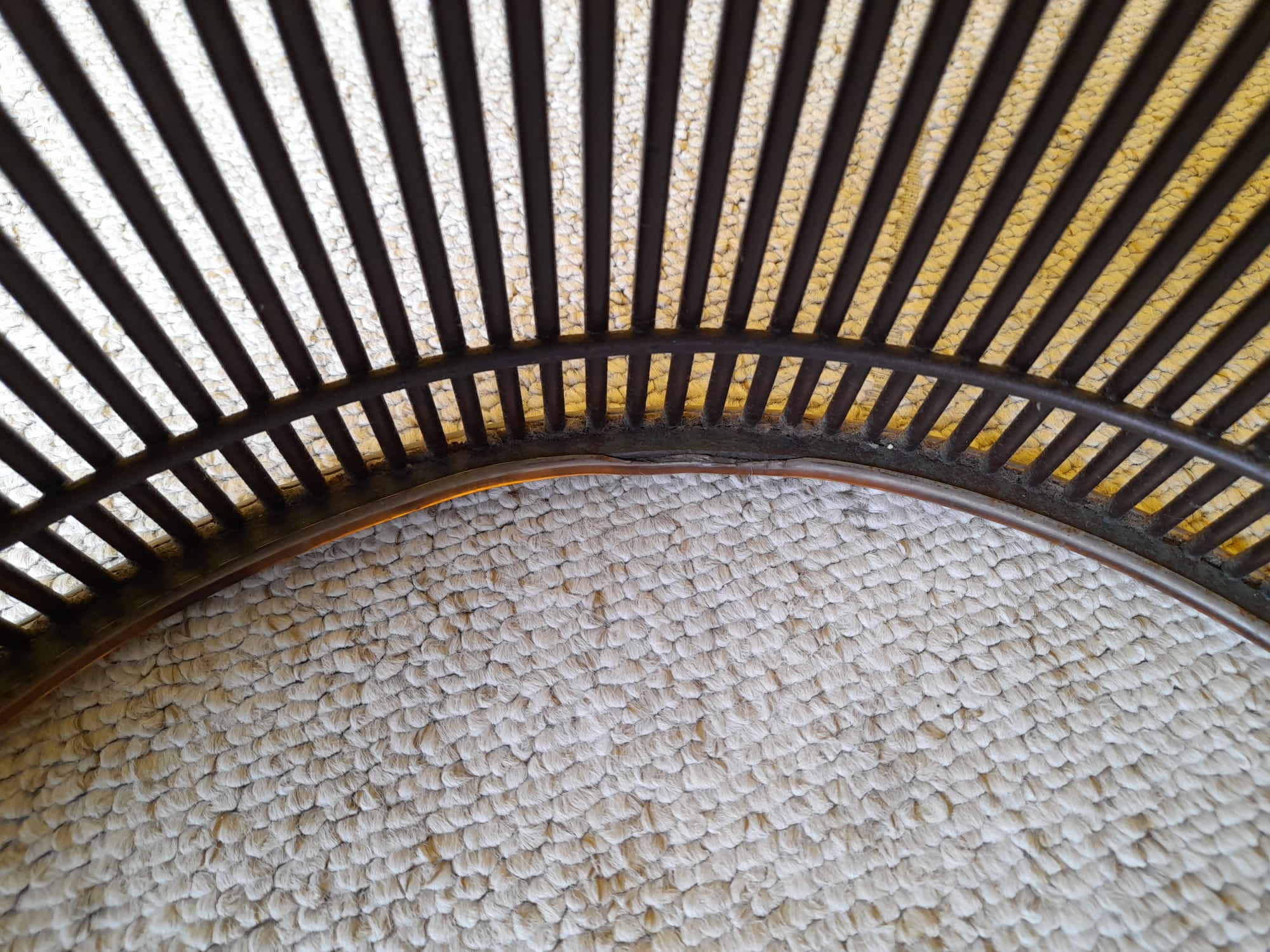 Warren Platner design coffee table for Knoll, bronze finish circa 1960