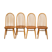 Set of 4 chairs 60
