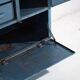 Armoire vintage de style industriel avec patine bleue (c.1950)