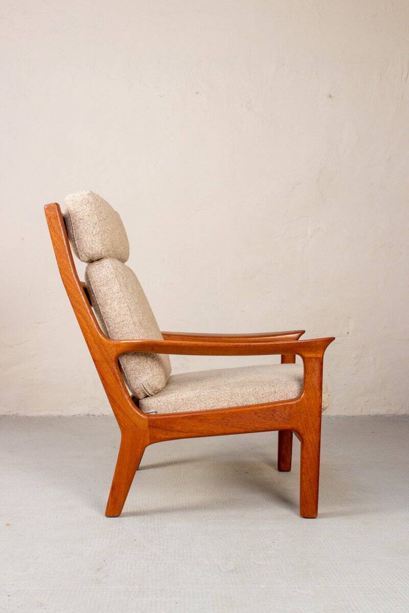 Mid-Century Teak Armchair by Juul Kristensen, Denmark, 1960s