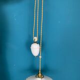 Suspension rises and falls in opaline