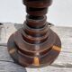 Art Deco Turned Wood Lamp Base