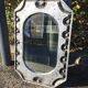 Miroir vintage en métal, 1970