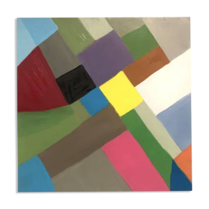 Tableau Huile abstrait