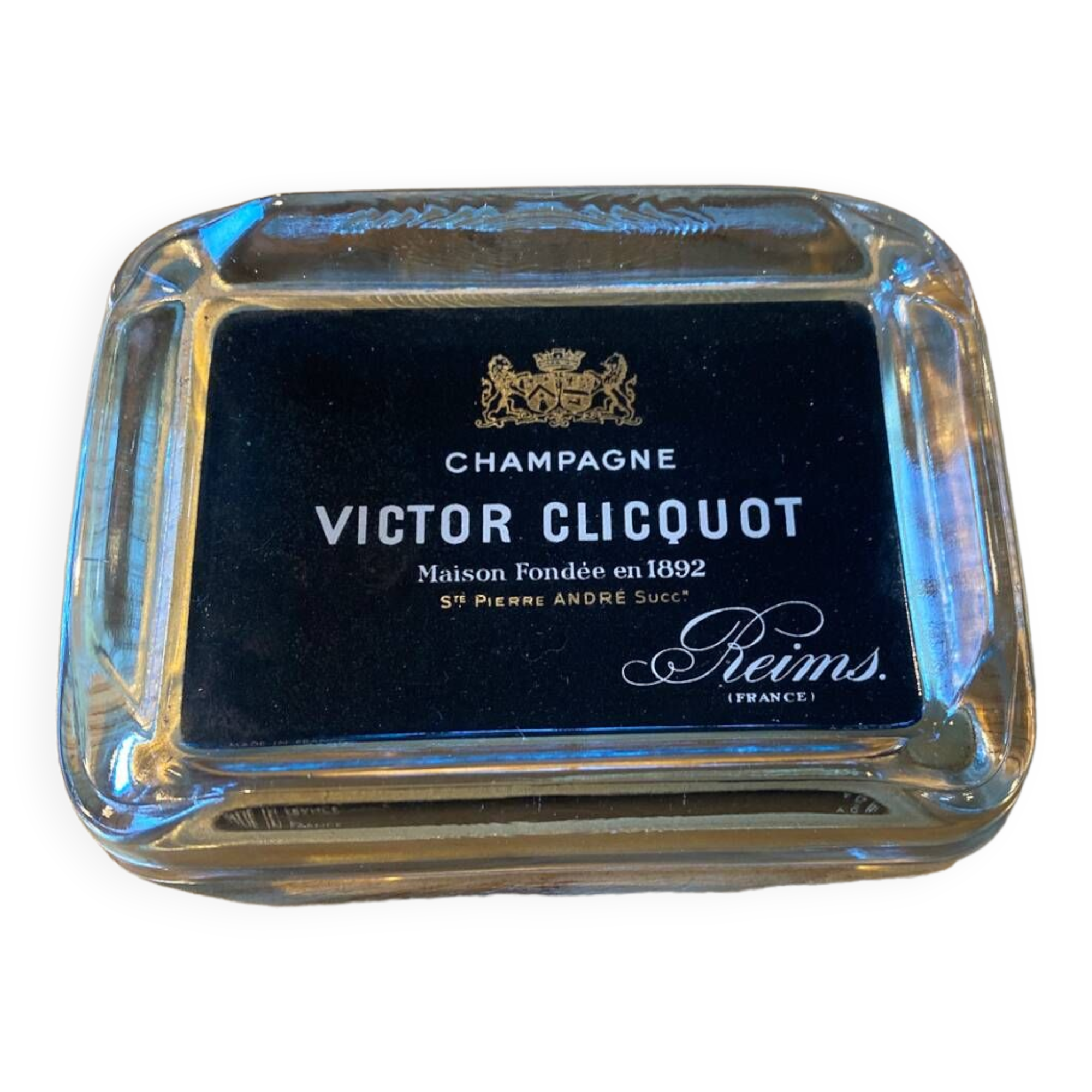 Victor Clicquot Champagne Ashtray