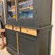 Vitrine vaisselier fin XIXe