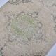Oushak Handknotted Wool Floral Carpet sku 3457