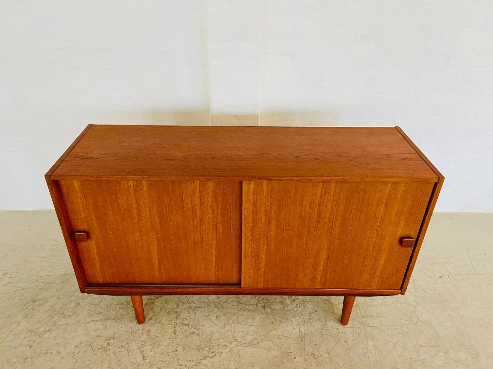 Vintage retro Danish mid-century teak sideboard by Domino Møbler