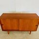 Vintage retro Danish mid-century teak sideboard by Domino Møbler