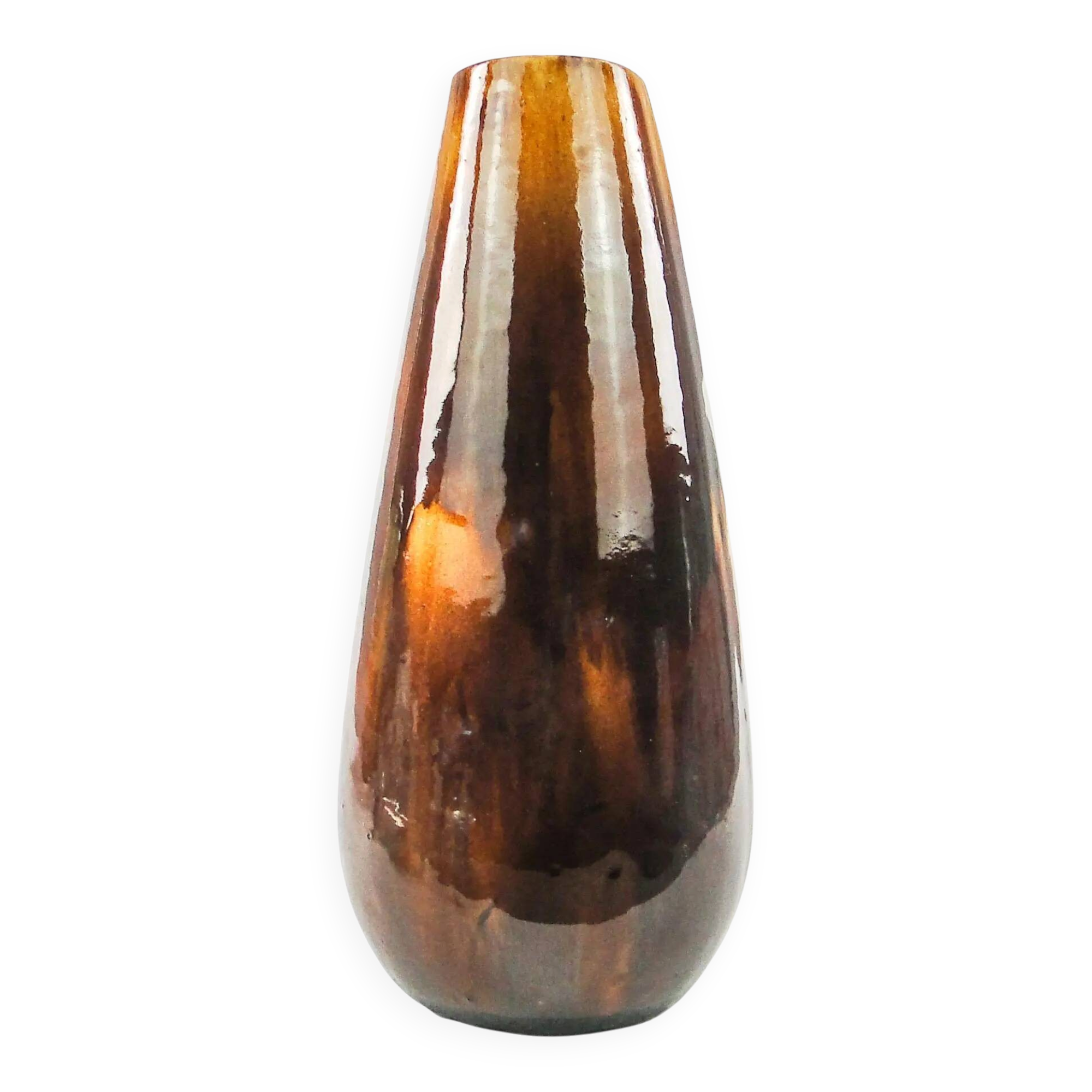 Vase, Polish modernism, ceramics, Milenium Cooperative, Poland, 1970s