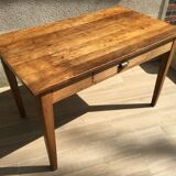 Table in solid oak, 50s