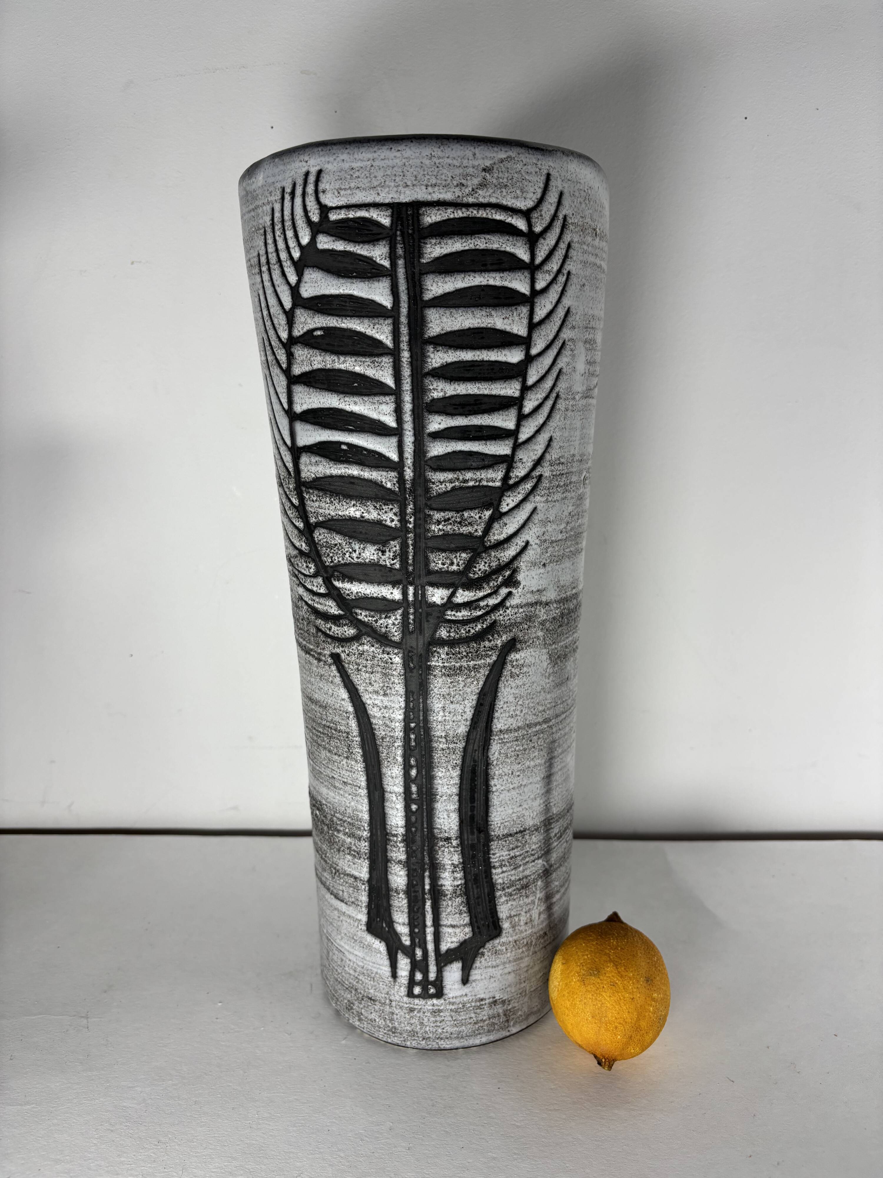 Large ceramic vase – Jacques Pouchain, Dieulefit Workshop, 1960