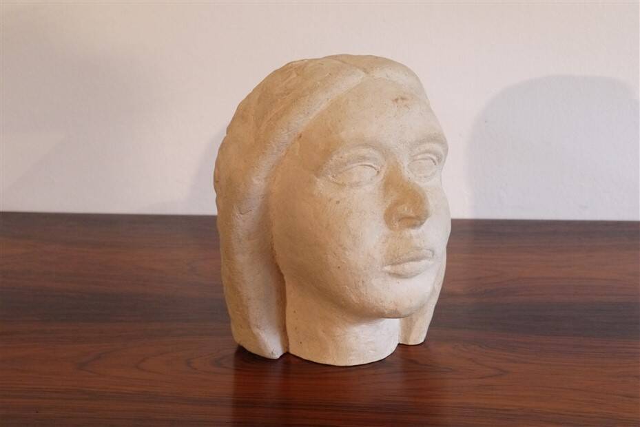 Vintage ceramic head