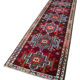 Hand-knotted one-of-a-kind turkish multicolor runner rug 90 cm x 337 cm
