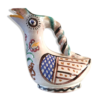 Zoomorphic ceramic pitcher design 70s
