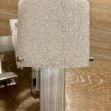 Vintage wall lamps in perspex and chrome metal 60s