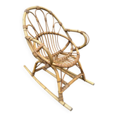 Provencal children's rocking chair from the 50s