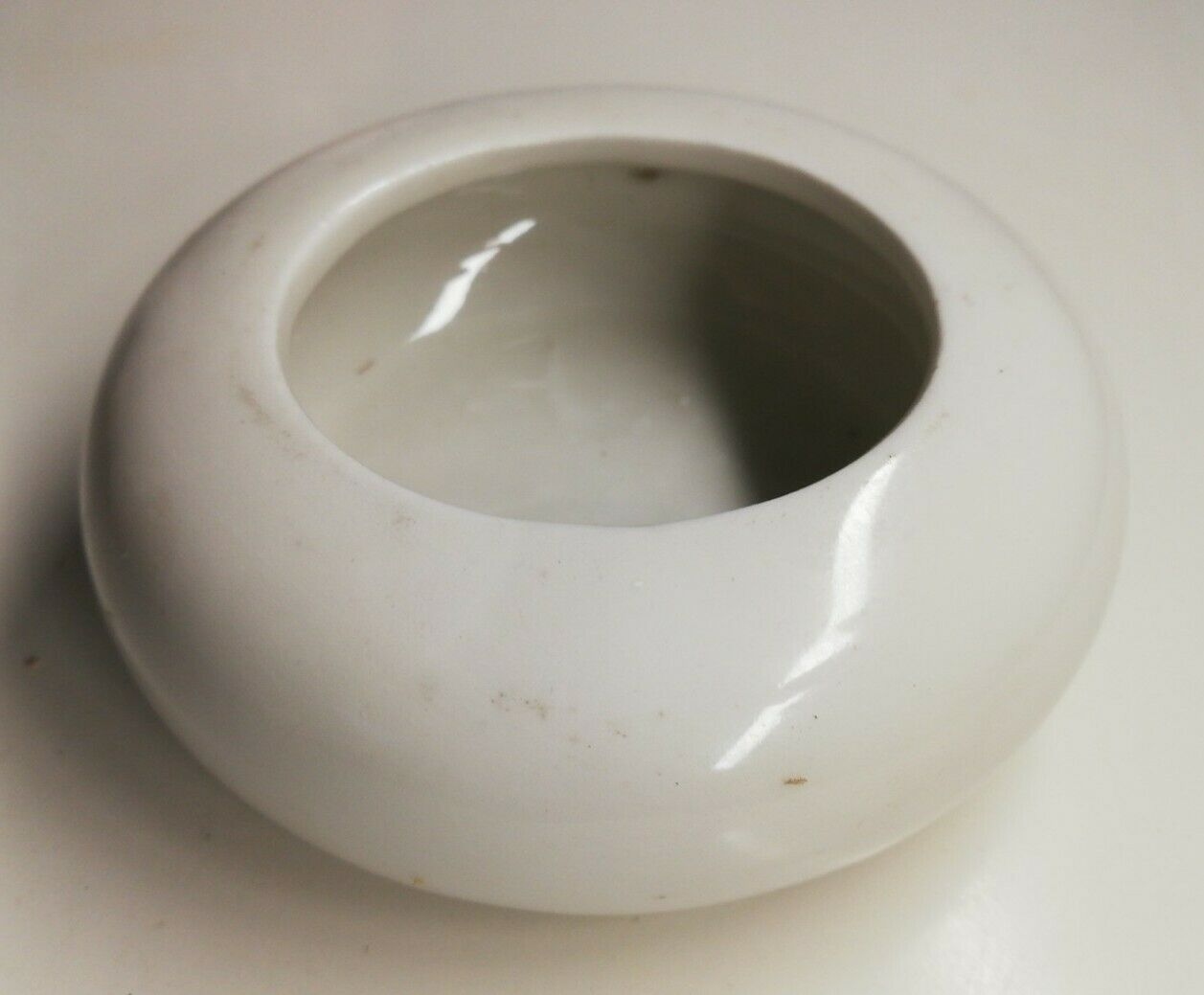 Empty vintage ceramic pocket