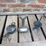 1 set of 20 pewter objects