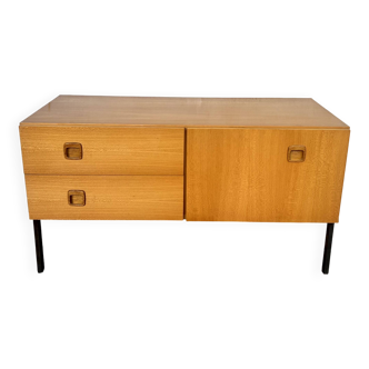 Small vintage Scandinavian TV cabinet, 1950-1960