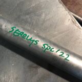 SPT steel table and its designer chair Atelier Serruys 2022