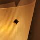 Rockabilly side lamp, perspex and brass, Pierre Guariche style, 1950